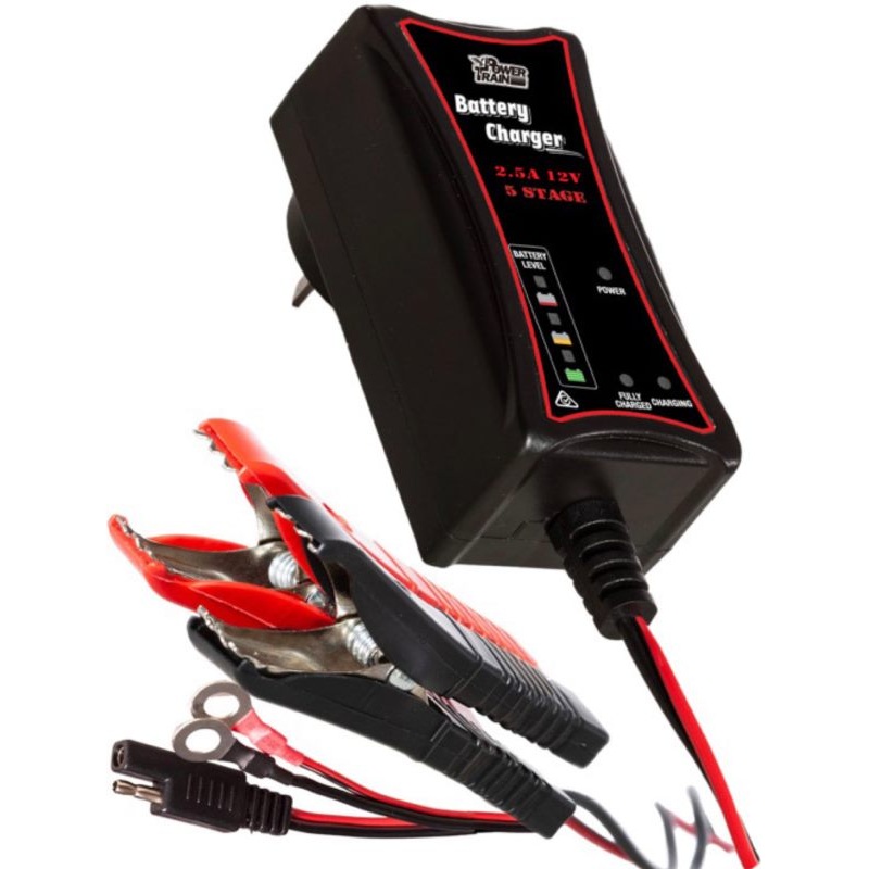 POWER TRAIN BATTERY CHARGER  2.5 AMP PTC12V2.5A