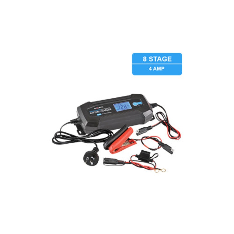 Projecta Battery ChargerProjecta AC040 6v-12v 4a 8 Stage Battery Charger