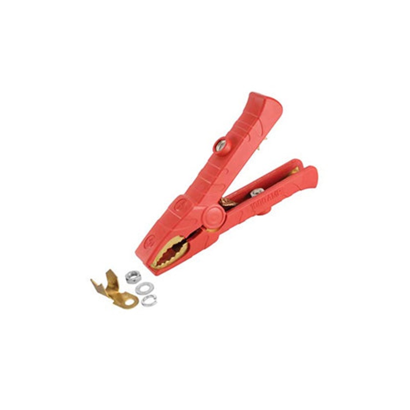 Projecta Insulated Brass Test Clamp 1000amp Red BC1000R