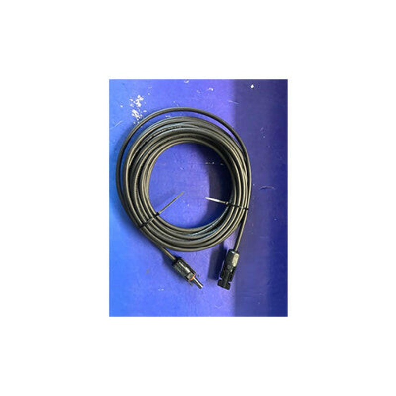 SOLAR CABLE 10 meters ( black) 4mm2 with MC4 connectors