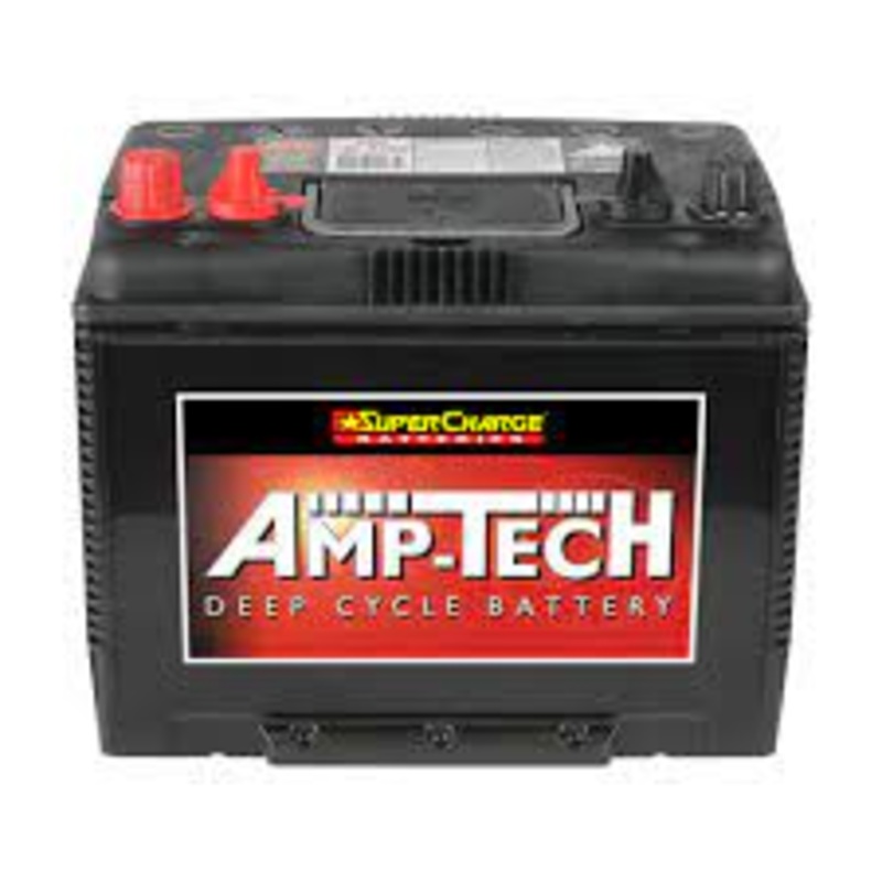 AMP-TECH 12V 80Ah Deep Cycle Battery (D50Z)