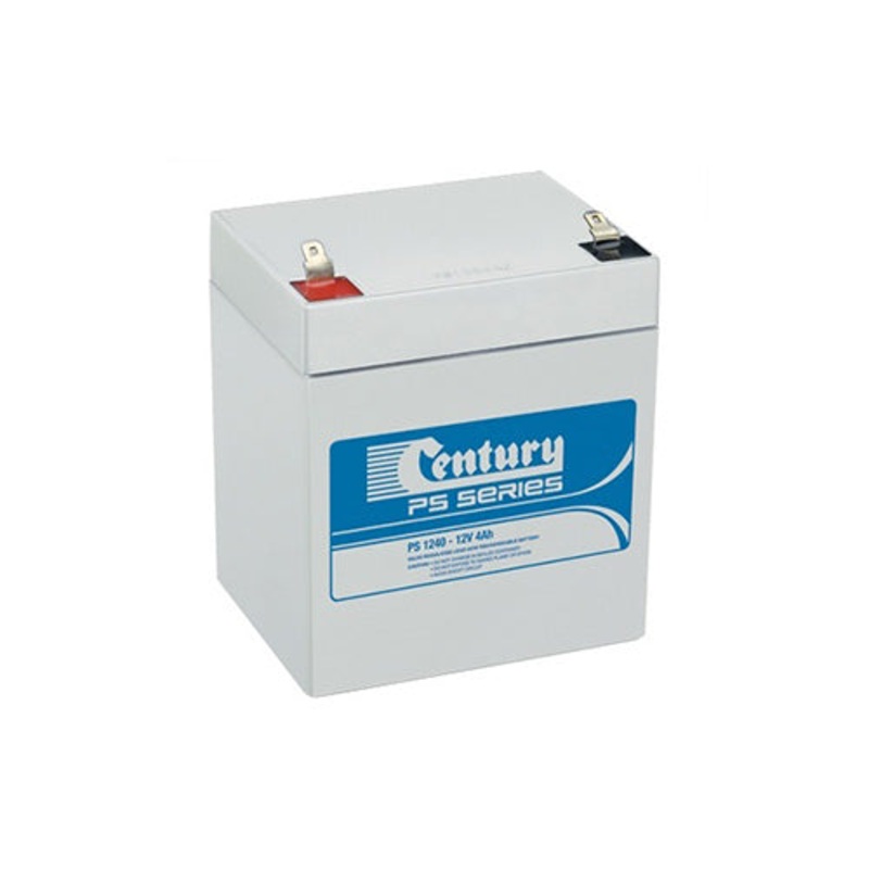 Century PS1240 12V 4Ah AGM Deep-Cycle Battery – Sealed Stationary Power