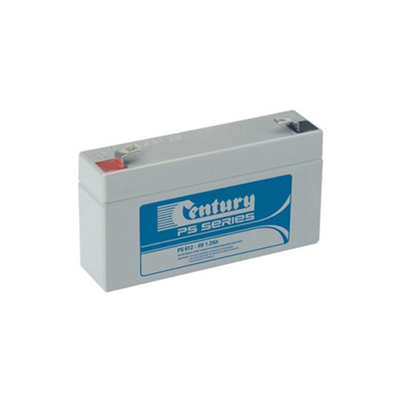 Century PS612 6V 1.2Ah AGM Deep-Cycle Battery – Sealed Stationary Power