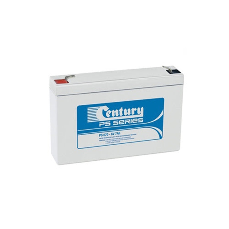 Century PS670 6V 7Ah AGM Deep-Cycle Battery – Sealed Stationary Power
