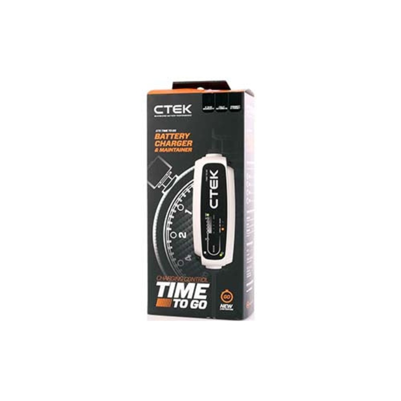 CTEK CT5 TIME TO GO 5A Smart Battery Charger | 12V Auto & Marine | IP65 Weatherproof (40-164)