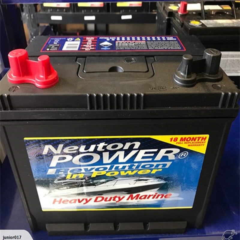 Neuton Power Marine Battery M27 830 CCA, 18-Month Warranty