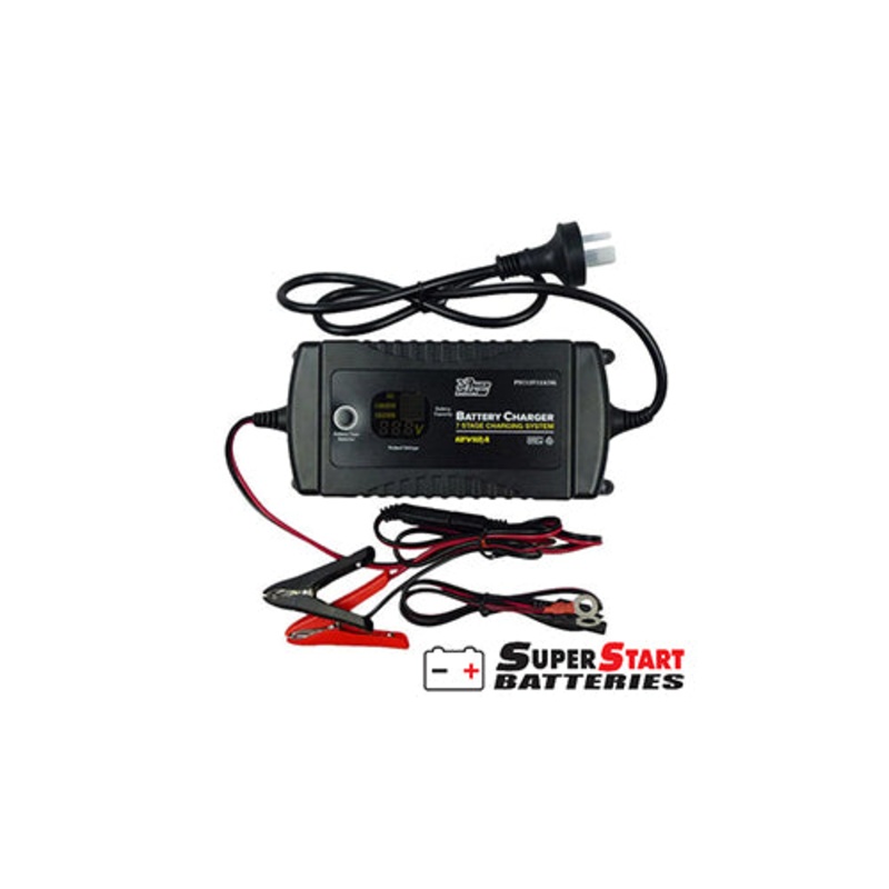 Power Train Battery Charger 12 volt / 24 volt 12a 7 stage PTC12V12A7SL