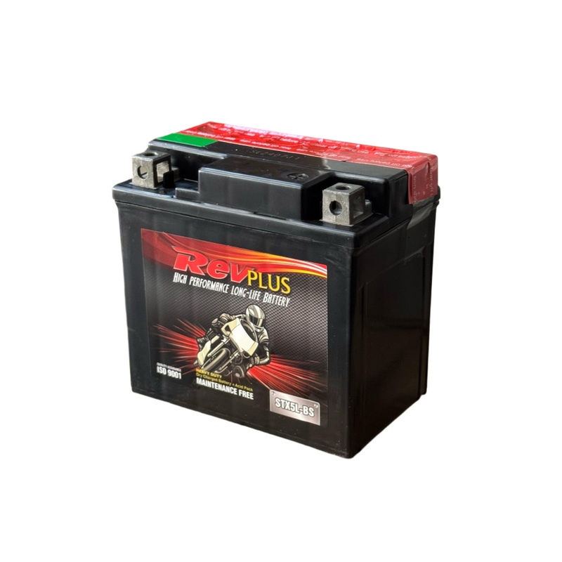 Revplus AGM Motorbike & Quad Battery 12V 4Ah 70CCA (STX5L-BS)