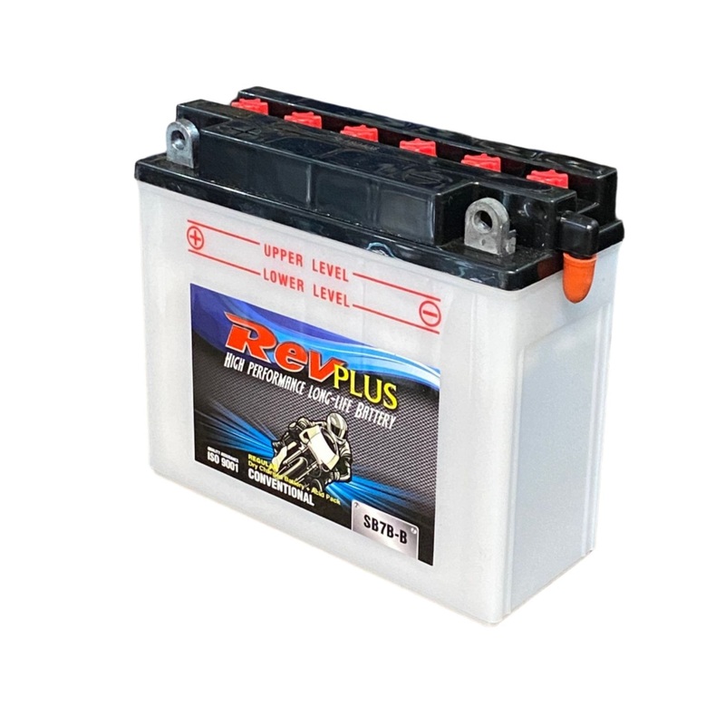Revplus Motorcycle Battery 12V 7Ah 124CCA (SB7B-B)