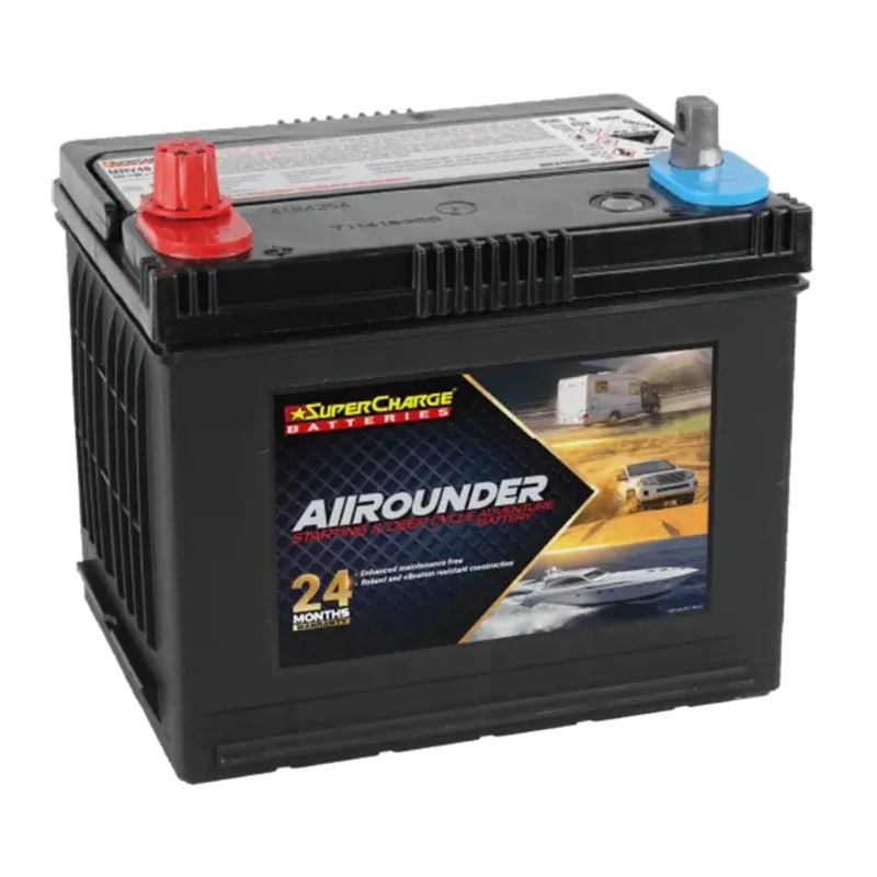 Supercharge All Rounder MRV48 12V 525CCA Starting & Deep Cycle Battery