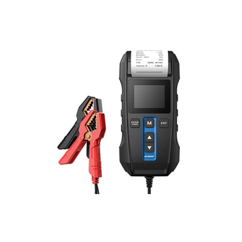 Topdon BT300P 12v & 24v Car Truck Battery Tester With Printer BT300