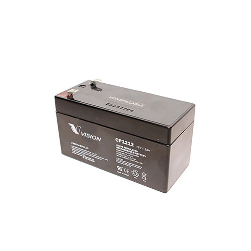 VISION CP1212 12V 1.2Ah Sealed Rechargeable SLA Battery