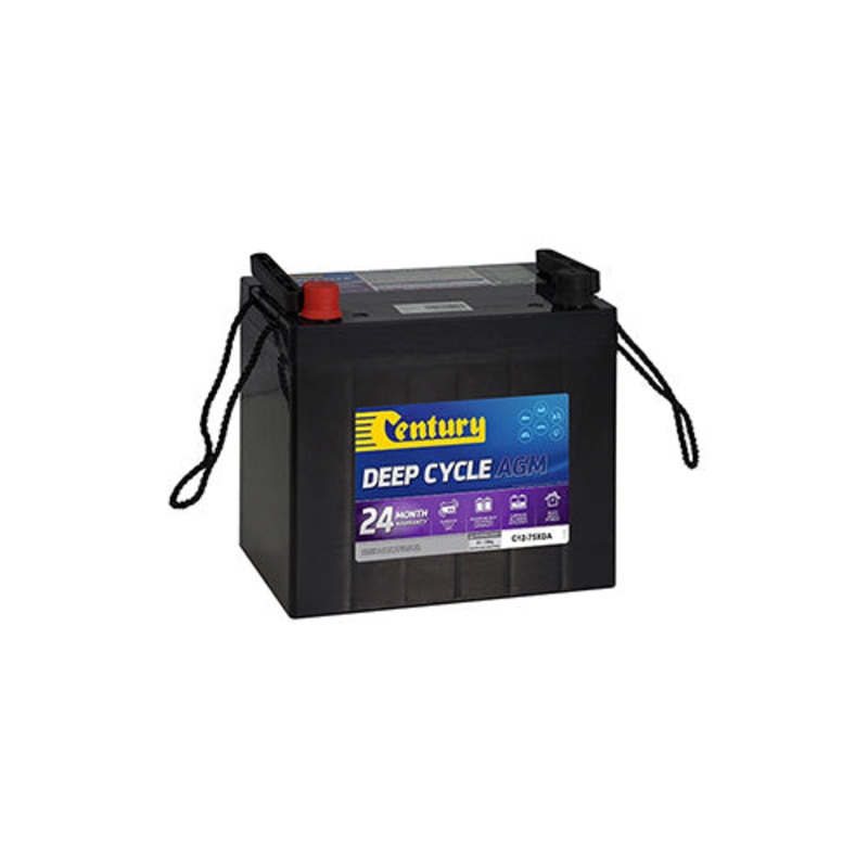 Century C12-75XDA AGM Deep Cycle Battery 12V 75AH