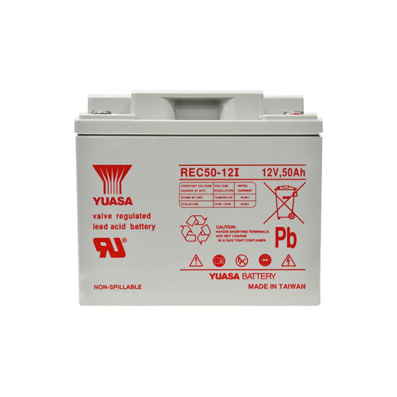 Century Yuasa REC50-12 Deep Cycle Battery 12V 50AH – 12 Month Warranty