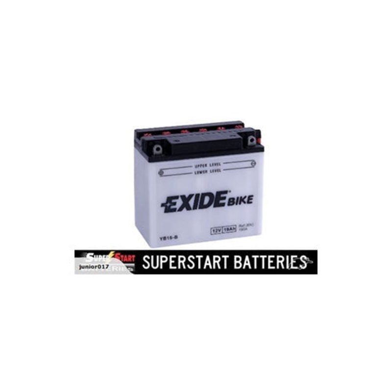 Exide AGM Motorbike Battery 12V 19Ah 270CCA (YB16-B) – Buell, Ducati, Harley Davidson