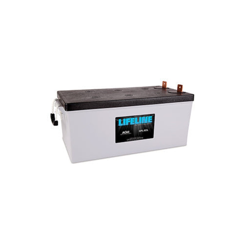 GPL-8DL 12V 255AH Lifeline AGM Marine Deep Cycle Battery