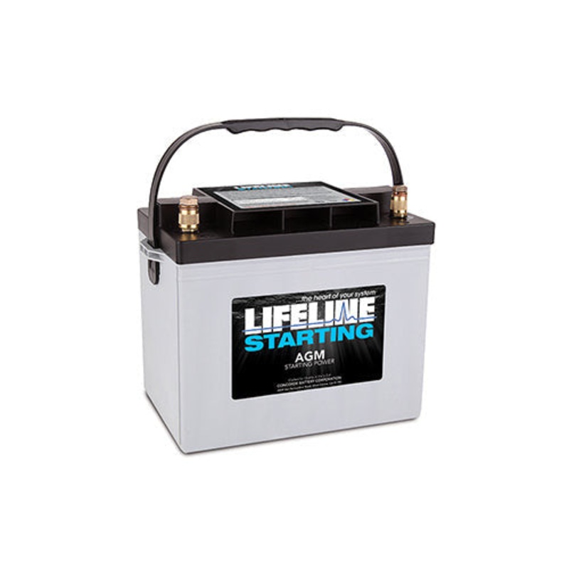 Lifeline GPL-2400T 12V AGM Marine Starting Battery