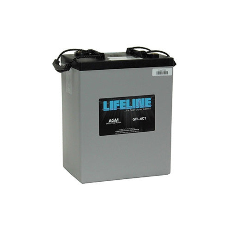 Lifeline GPL-6CT 6V 300Ah AGM Deep Cycle Battery