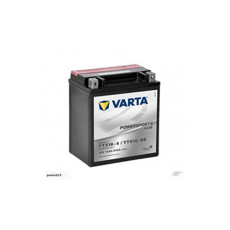 Motorbike VARTA YTX16-BS 12V 14Ah 210CCA Motorbike Battery