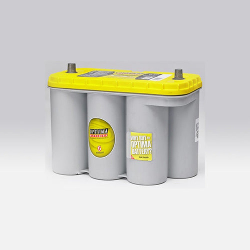 Optima YELLOWTOP D31A AGM Deep Cycling & Starting Battery – 12V 975CCA 75Ah