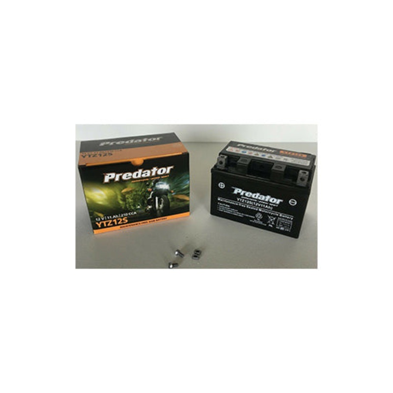 Predator AGM Motorbike Battery 12V 11Ah 210CCA (YTZ12S)