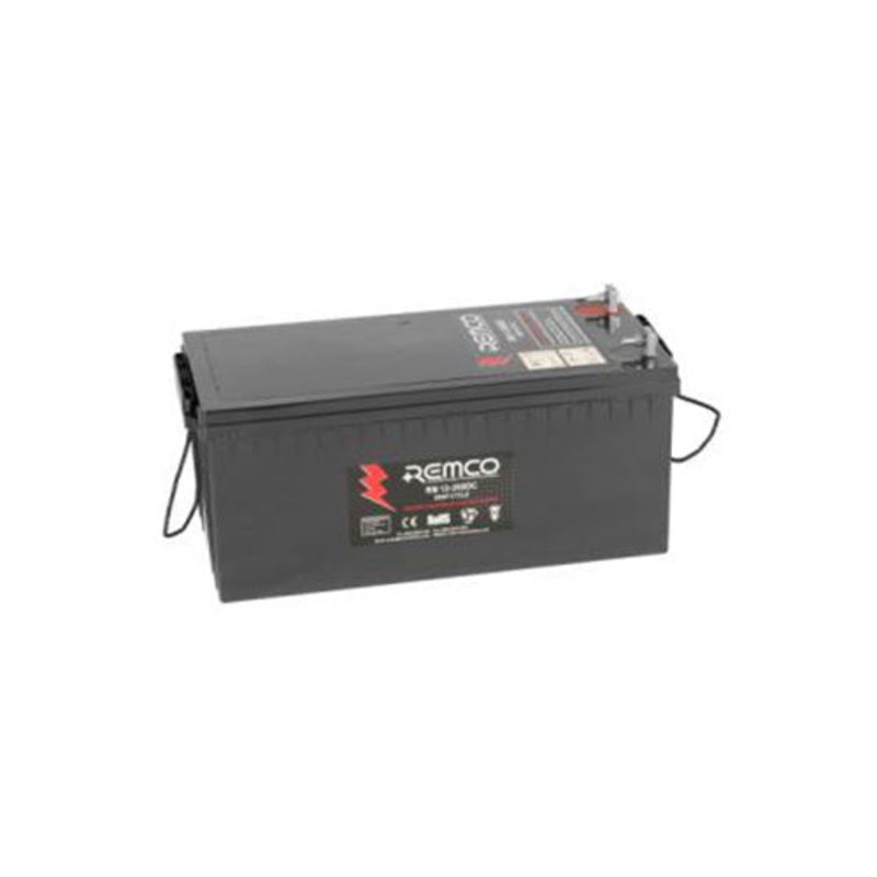 Remco RM12-250DC 12V 250Ah AGM Deep Cycle Battery