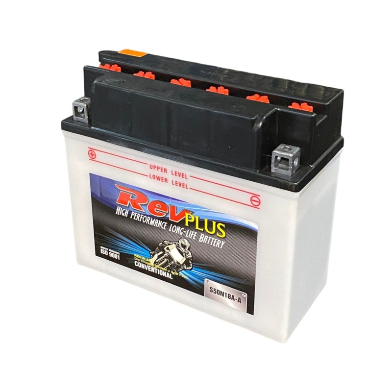 Revplus AGM Motorbike Battery 12V 18Ah 260CCA (S50-N18A-A)