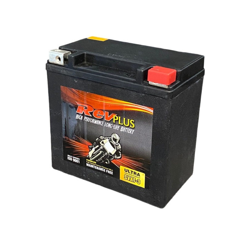 Revplus AGM Motorcycle Battery 12V 12Ah 230CCA (SVXT-3)