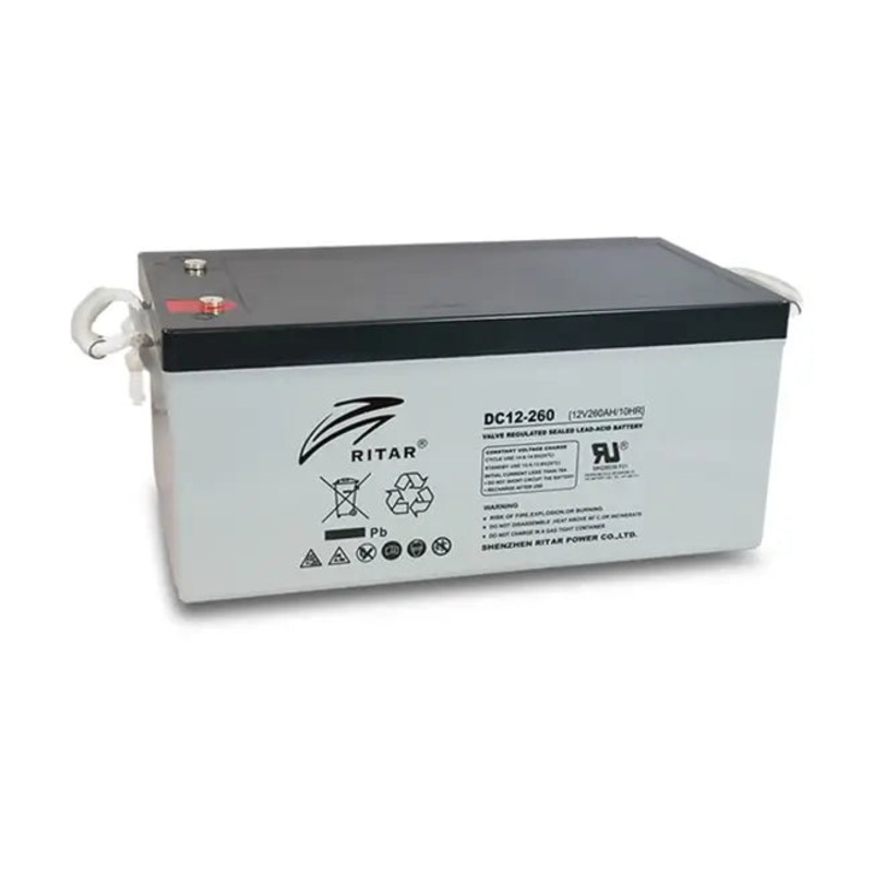 Ritar DC12-260 12V 260Ah AGM Deep Cycle Battery