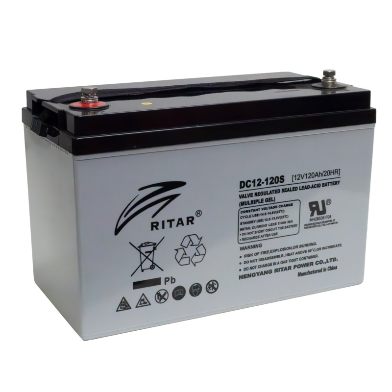 Ritar RA12-120SD AGM Deep Cycle Battery 12V 120AH