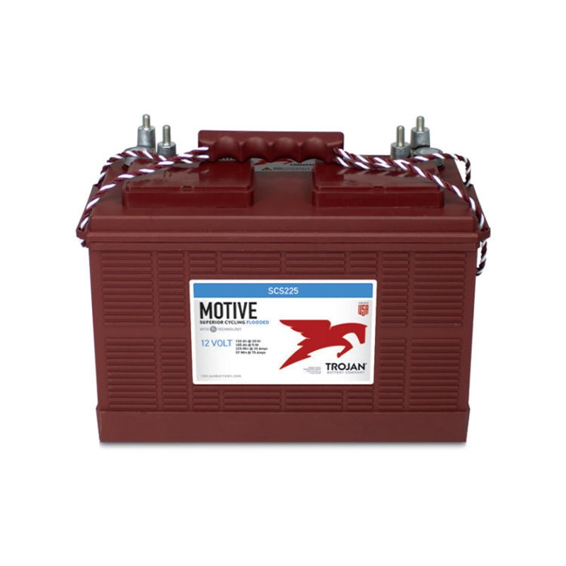 Trojan SC225 12V 130Ah Deep Cycle Battery
