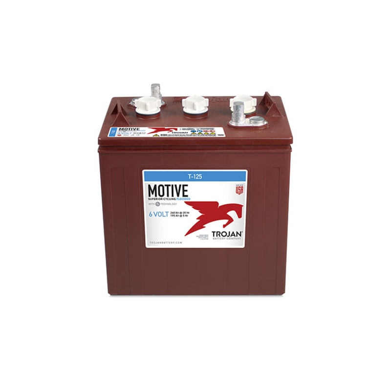 Trojan T-125 Deep Cycle Battery 6V 240AH