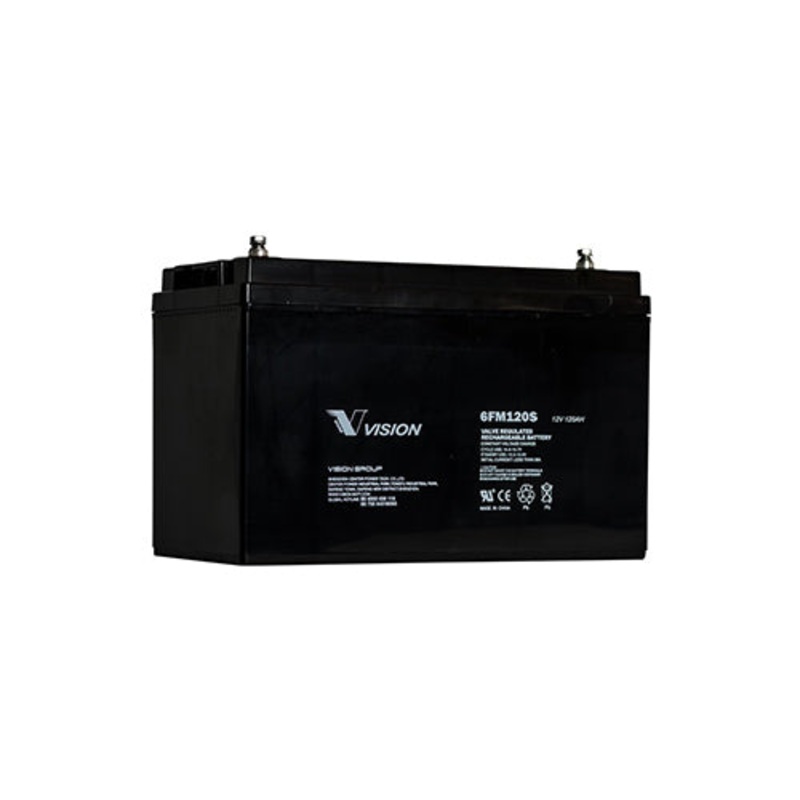 Vision 6FM120 AGM Deep Cycle Battery 12V 120AH