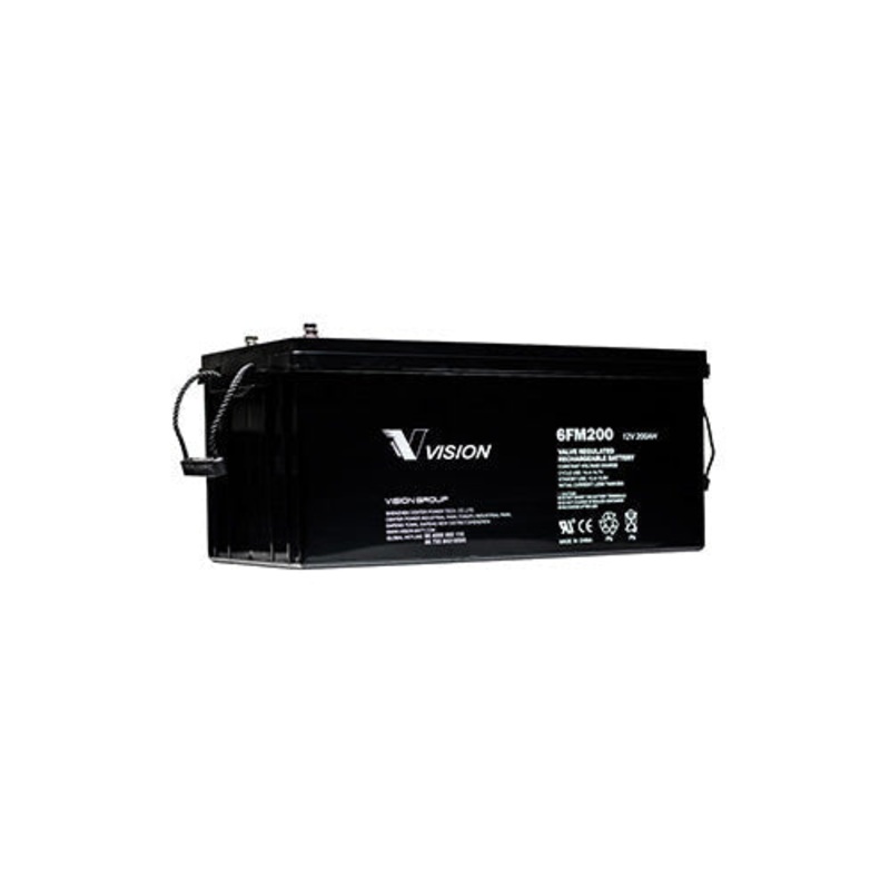 Vision 6FM200 12V 200Ah AGM Deep Cycle Battery