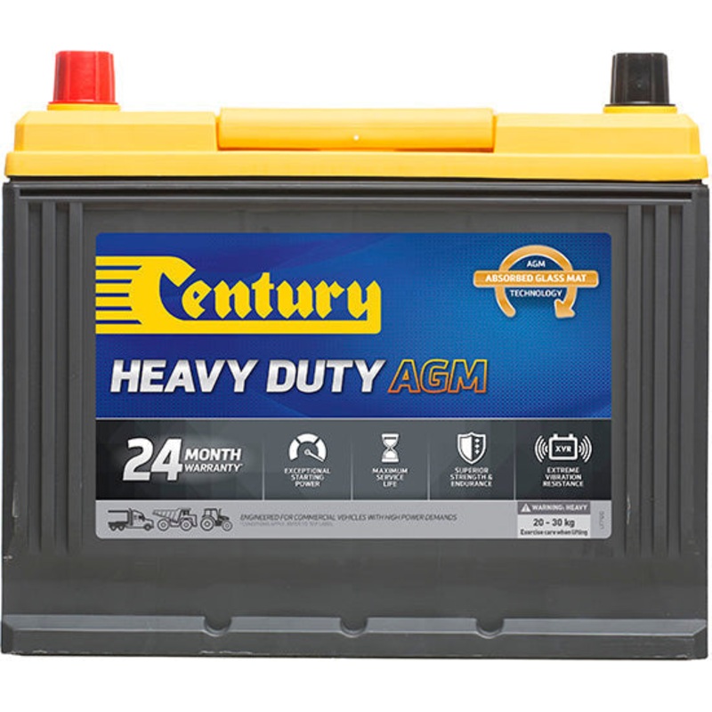 Century AXD26R AGM Battery – 750 CCA, 24M Warranty