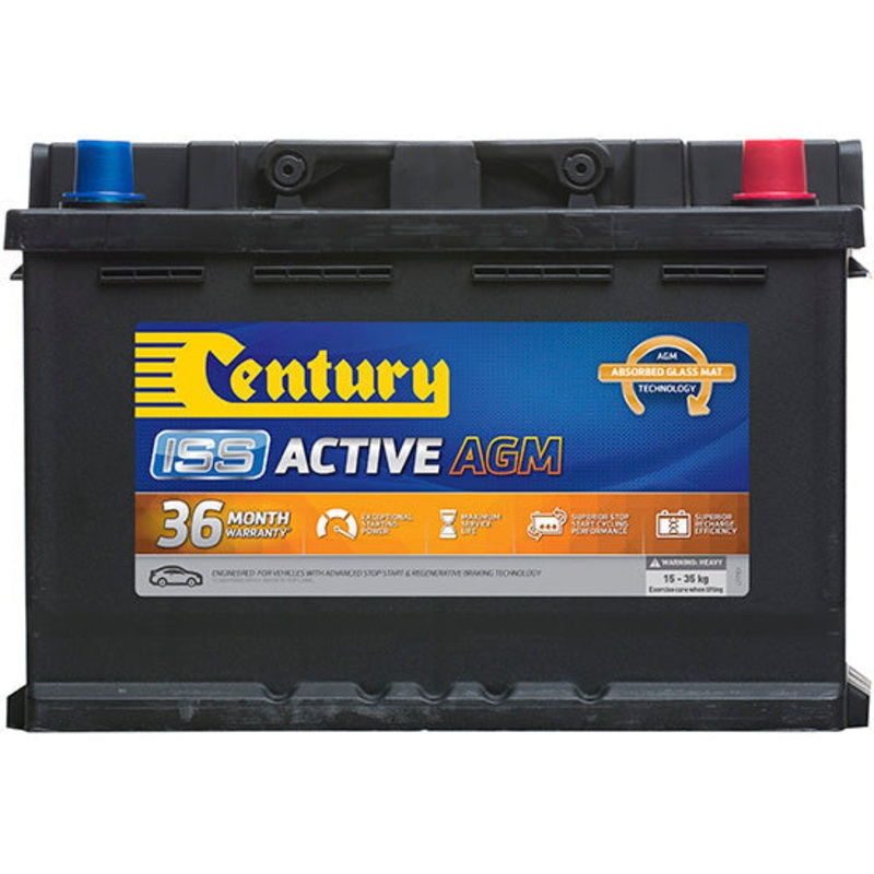 Century DIN65LHAGM 760 CCA 12V Start-Stop AGM Battery – 36 Month Warranty