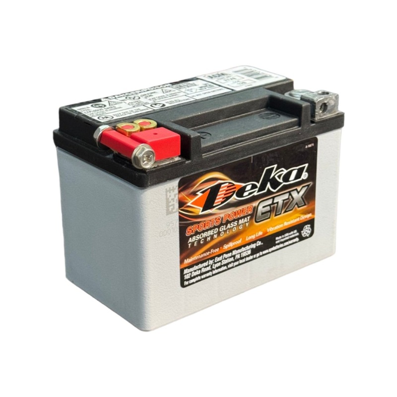 Deka ETX9 AGM Motorbike Battery –  12V 8Ah 250CCA