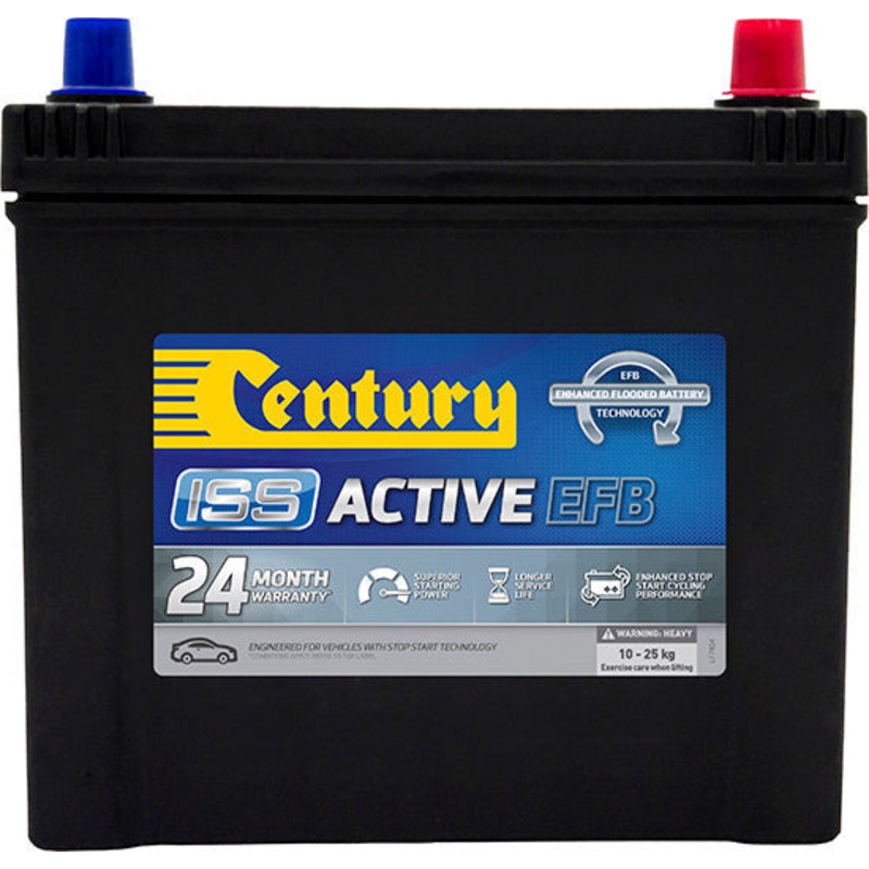 Q85MF Century Start-Stop EFB Battery – 12V 550 CCA, 24 Months Warranty