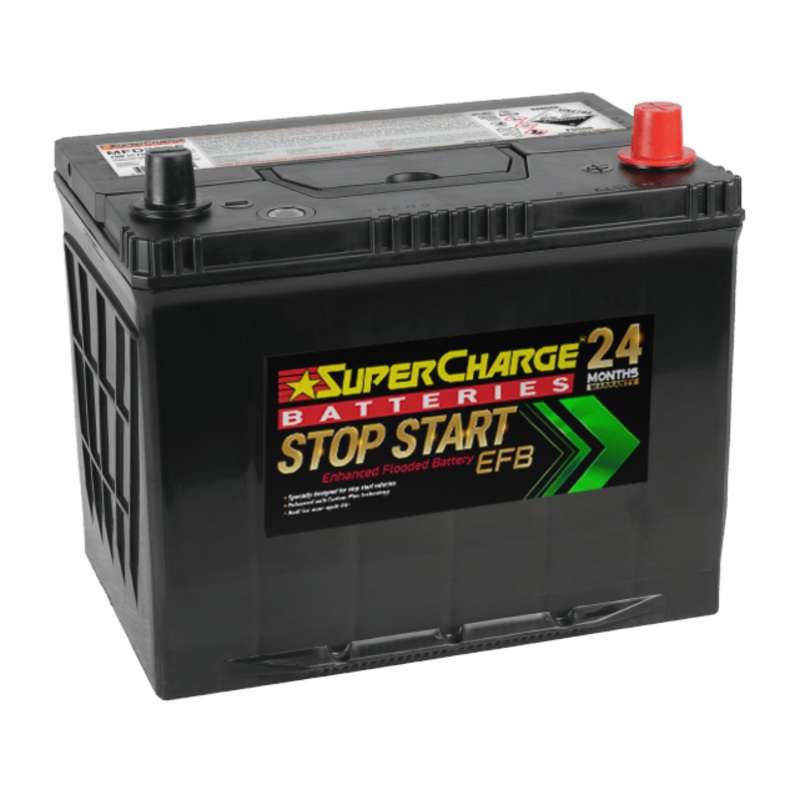 Supercharge MFD26EF EFB Start-Stop Battery 680 CCA 130D26L S95L S-95L S95MF