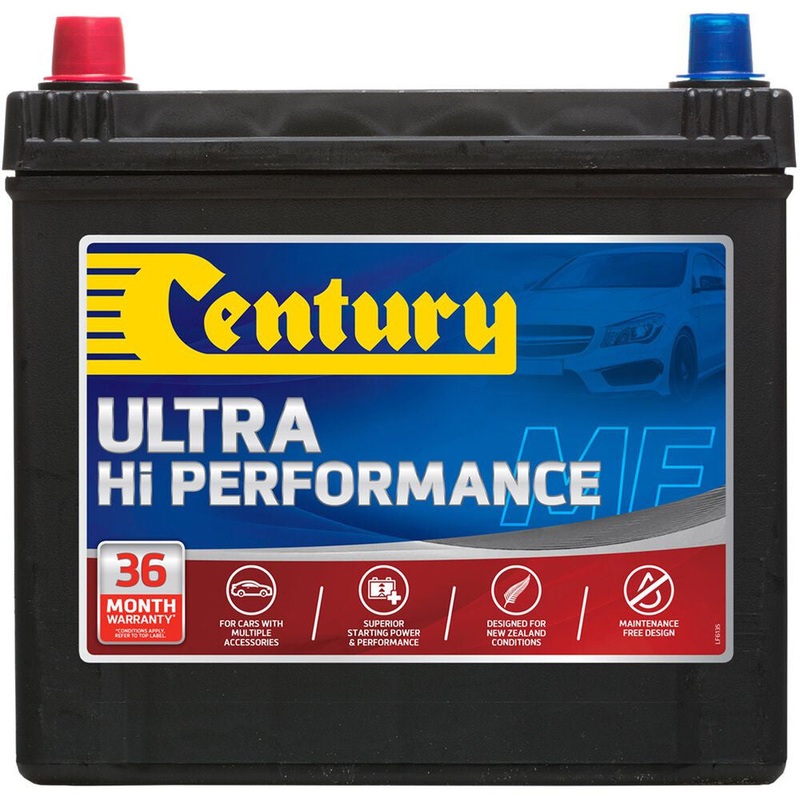 Century Hi Performance 12V 550CCA Car Battery – 75D23RMF (55D23R)