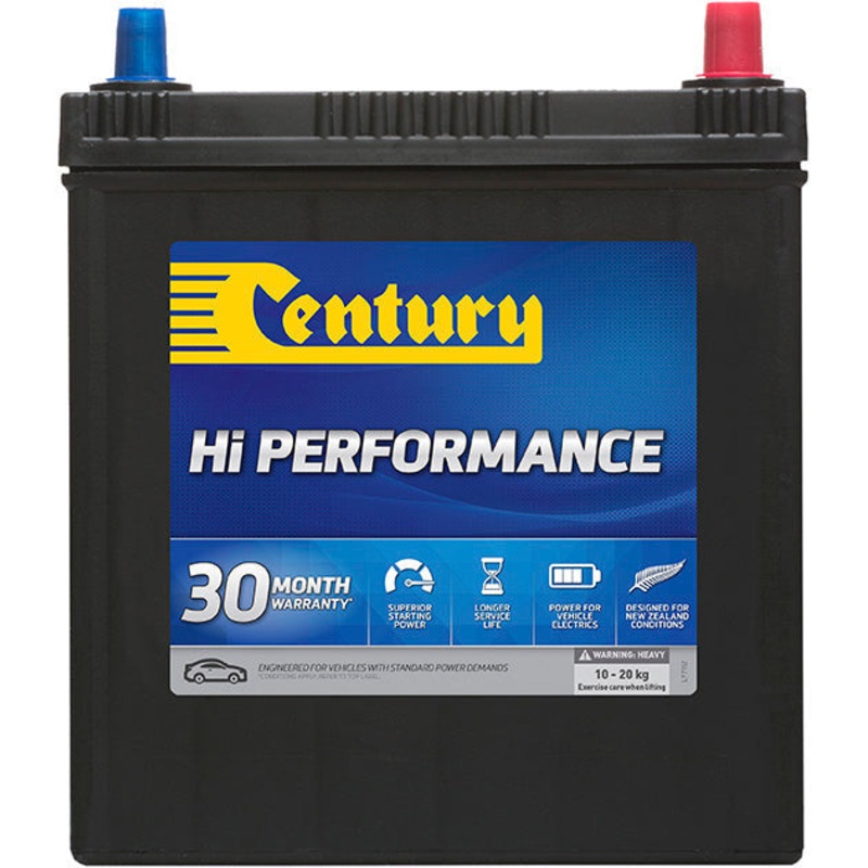 Century Hi Performance NS40ZL MF Car Battery – 330 CCA, 30 Months Warranty