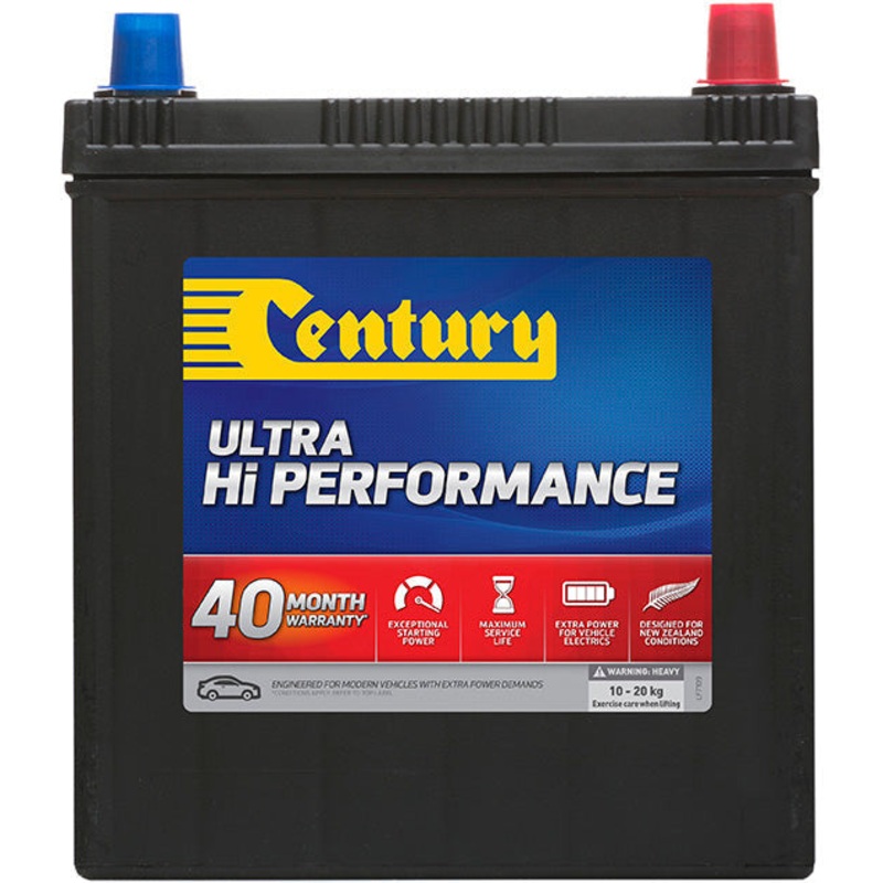 Century NS40ZLSX MF High Performance Car Battery – 360 CCA, 40 Months Warranty