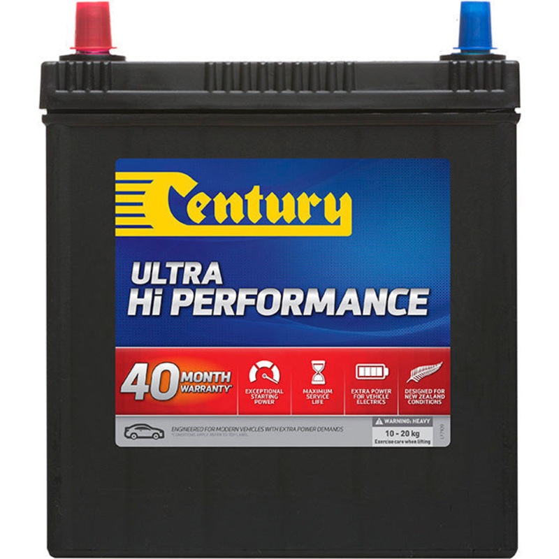 Century NS40ZX MF High Performance Car Battery – 360 CCA, 40 Months Warranty