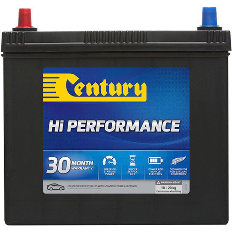 Century NS60 MF High Performance Car Battery – 400 CCA, 30 Months Warranty