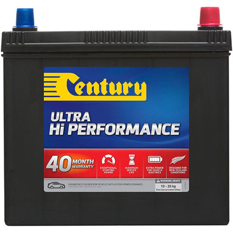 Century NS60LSX MF High Performance Car Battery – 430 CCA, 40 Months Warranty