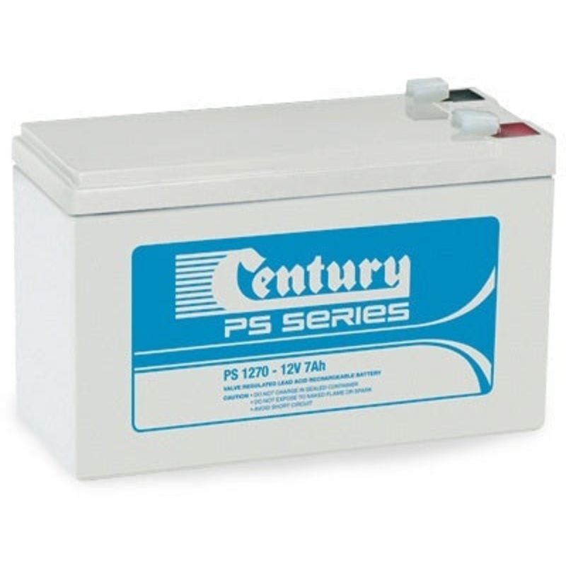 Century PS1270L PS Stationary Power 12V 7Ah AGM Deep-Cycle Battery Sealed