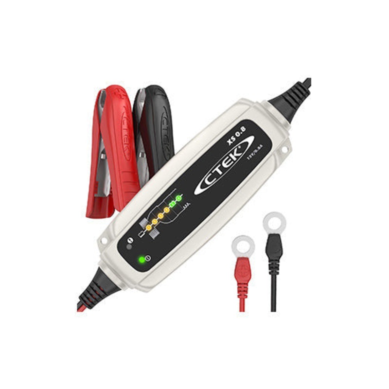 CTEK XS 0.8  12v 0.8a 5 YEAR WARRANTY SMART BATTERY CHARGER XS0.8