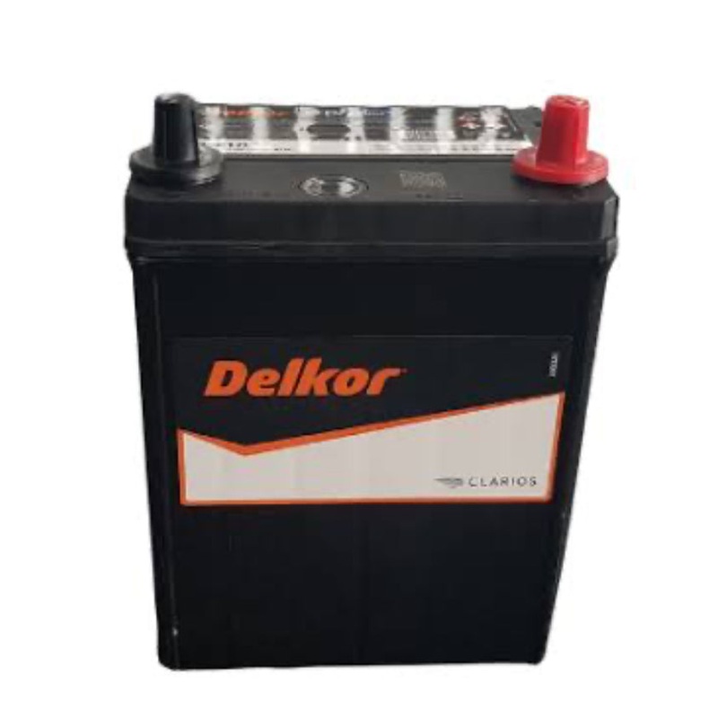 Delkor 34B17L Stop-Start Car Battery 12V 280 CCA, 2-Year Warranty