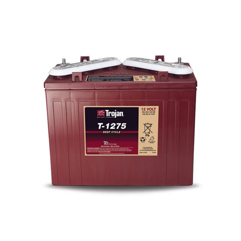 Golf Cart Battery 12V 150Ah Trojan T-1275, S-1275, US12V