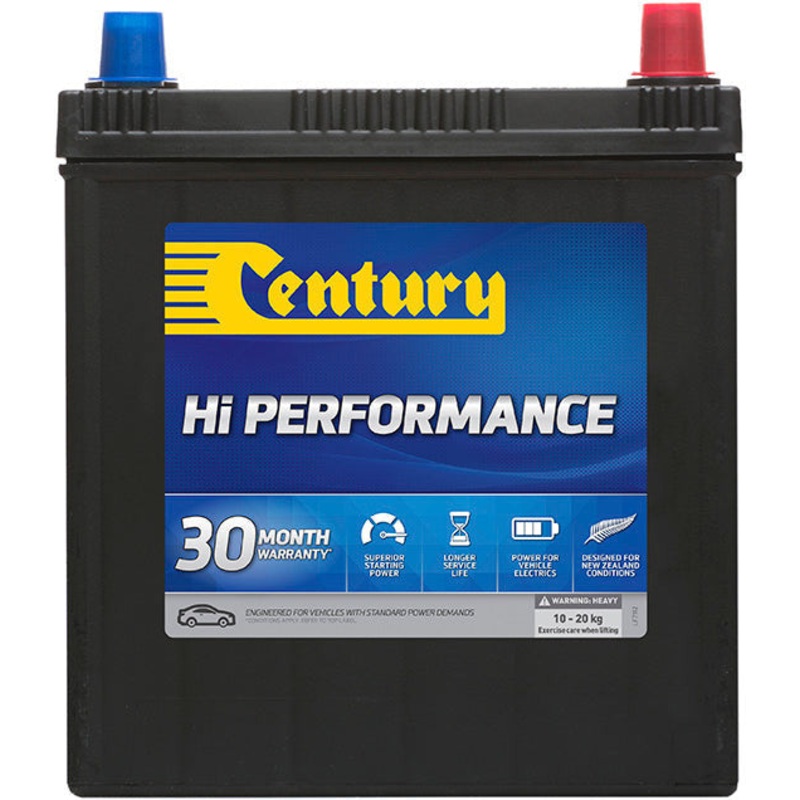 NS40ZLS MF Century Hi Performance Car Battery NS40 NS40LS 330 CCA 30 Months Warranty